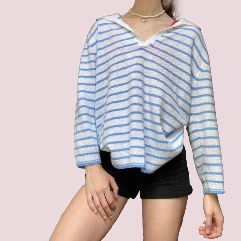 Striped pullover